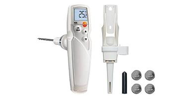 Термометр цифровой Testo 105 в комплекте с насадкой для замороженных продуктов