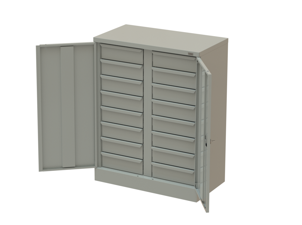 Шкафы для хранения комплектующих и компонентов Universal серии UPS-K16 ESD