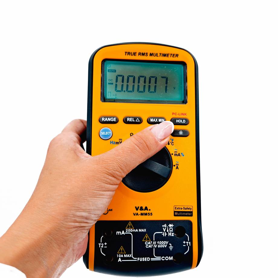 Мультиметр цифровой с повышенной защитой VA-ММ55