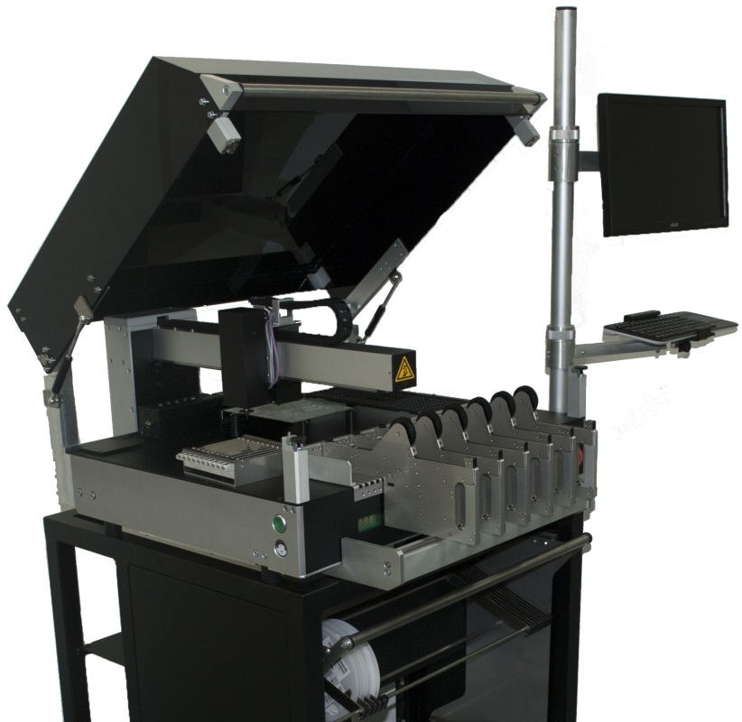Автоматический установщик SMD компонентов с дозатором Mechatronic Systems P30