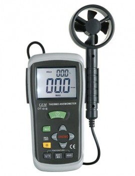 Термоанемометр для измерения скорости ветра и температуры CEM DT-618