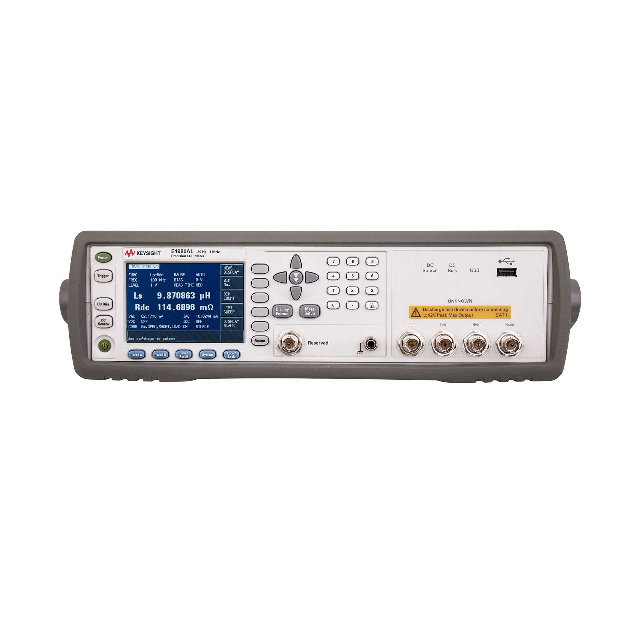 Измеритель прецизионный Keysight Technologies LCR E4980AL-032