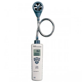 Термоанемометр для измерения скорости ветра и температуры CEM DT-318