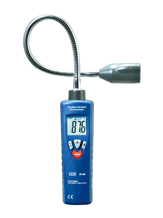 Термометр инфракрасный многофункциональный СЕМ DT-8812